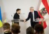 Президент Австрії під час візиту Зеленського публічно закликав Путіна до серйозних переговорів про мир.