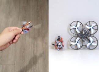 Маленький шпион: «самый маленький в мире» FPV-дрон весит 25 г