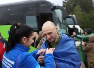 Украина вернула из плена 185 защитников и 20 гражданских
