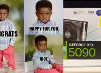 Самая недорогая NVIDIA RTX 5090: геймер приобрел видеокарту за $1399 в Walmart