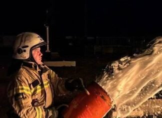 ГСЧС обнародовала фото ликвидации пожаров после ночного удара по Одесщине, — ФОТО