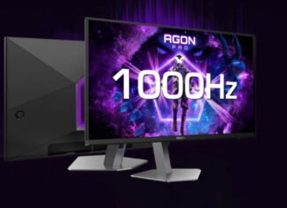 AOC готовит игровые мониторы AGON 2026 с 1000 Гц в FullHD и 165 Гц в 5K