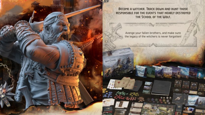 Фаны The Witcher собрали 3 млн евро за два дня на официальную «настолку» о падении Каэр-Морена