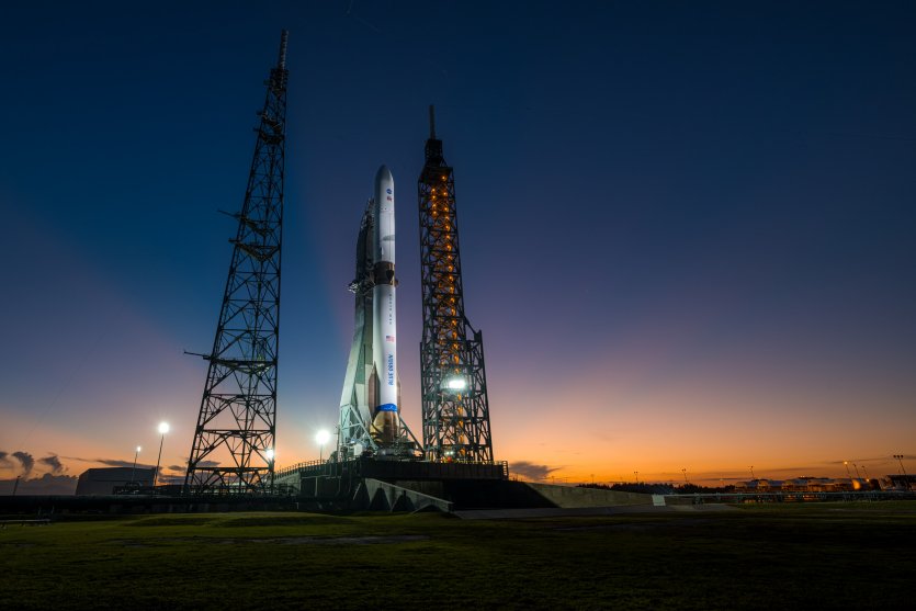 Blue Origin впервые вернула ускоритель ракеты New Glenn на Землю после старта межпланетной миссии