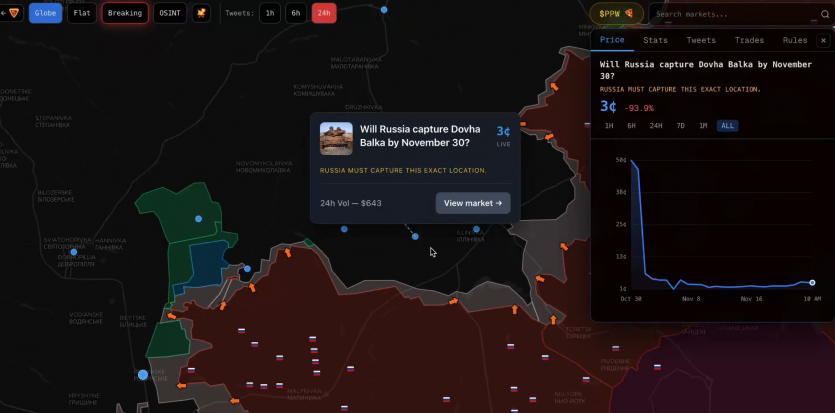 Ставки на войну: карту боевых действий DeepState без разрешения запустили на букмекерские сайты