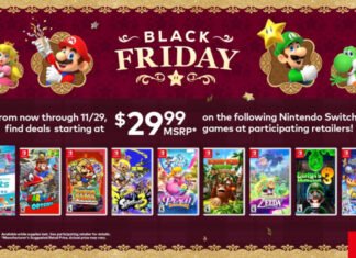 Nintendo анонсирует «Черную Пятницу» — большие скидки на игры и аксессуары