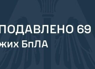 Ночная атака на Украину: Воздушные силы отразили большинство из 98 российских БПЛА
