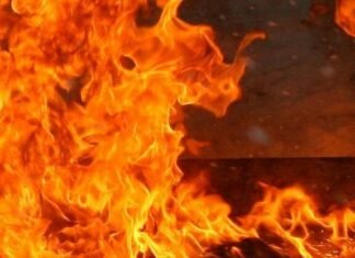 Пожар в гараже в Одесской области: хозяин получил серьезные ожоги