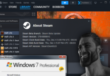 Последнюю версию клиента Steam портировали на Windows 7 и 8 — конечно, неофициально