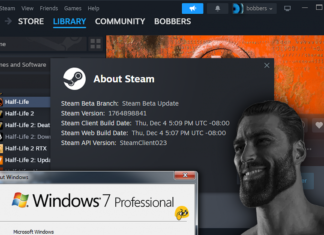 Последнюю версию клиента Steam портировали на Windows 7 и 8 — конечно, неофициально