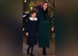 Кейт Миддлтон появилась на публике в старом пальто (видео)