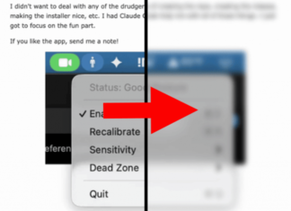 Разработчик создал для macOS программу контроля осанки: экран заблюрят, если вы сутулитесь