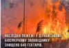 В Одесской области пожар уничтожил 645 гектаров плавневой растительности и камыша