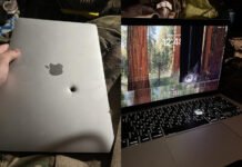 MacBook Air M1 украинского солдата принял осколок снаряда, но до сих пор работает