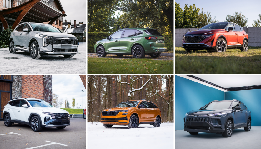 Битва кроссоверов: Skoda Karoq против Kia, Hyundai, Toyota и Nissan