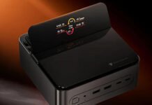 Мини-ПК Machenike Mini GTS получил четыре вентилятора и откидной дисплей