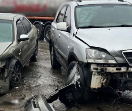 На дороге Одесса – Южное осложнено движение из-за ДТП, есть пострадавший