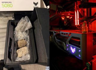 Владелец «каменной» Asus RTX 5080 получил настоящую видеокарту и сделал памятное тату с камнями