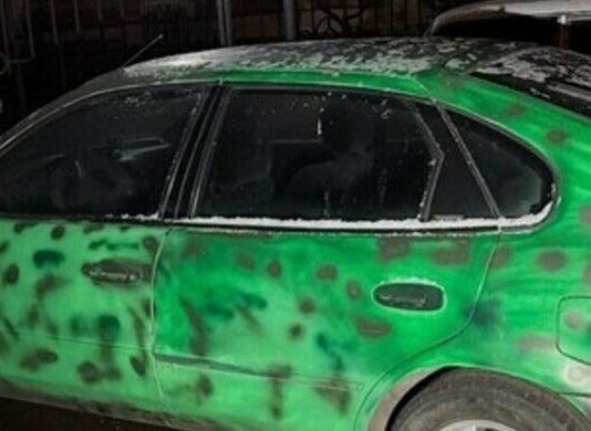 В Приморском районе Одессы мужчина поджег авто за деньги