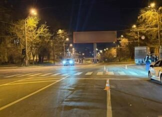 В Одессе водитель микроавтобуса сбил бабушку на пешеходном переходе