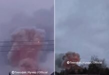 В Днепре прогремели сильные взрывы: в пригороде пылает здание, — соцсети (видео)