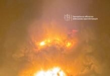 ВС РФ атаковали дронами Запорожье: без света остались два района города (видео)