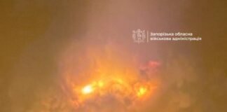 ВС РФ атаковали дронами Запорожье: без света остались два района города (видео)