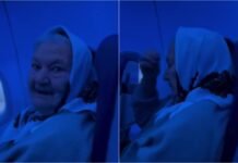 Украинская бабушка из села впервые на борту самолета — ее реакция разрывает интернет