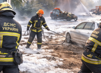 Пожары, скользкие дороги и спасение людей: как прошли сутки в Одесской области