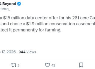 Фермер в США отказался от более $15 млн, чтобы на его земле не построили дата-центр