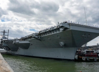 Запущен «обратный отсчет» до удара по Ирану: новейший авианосец США вошел в Средиземное море