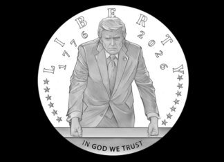 В США выпустят золотую монету с портретом Трампа — назначенная им комиссия одобрила