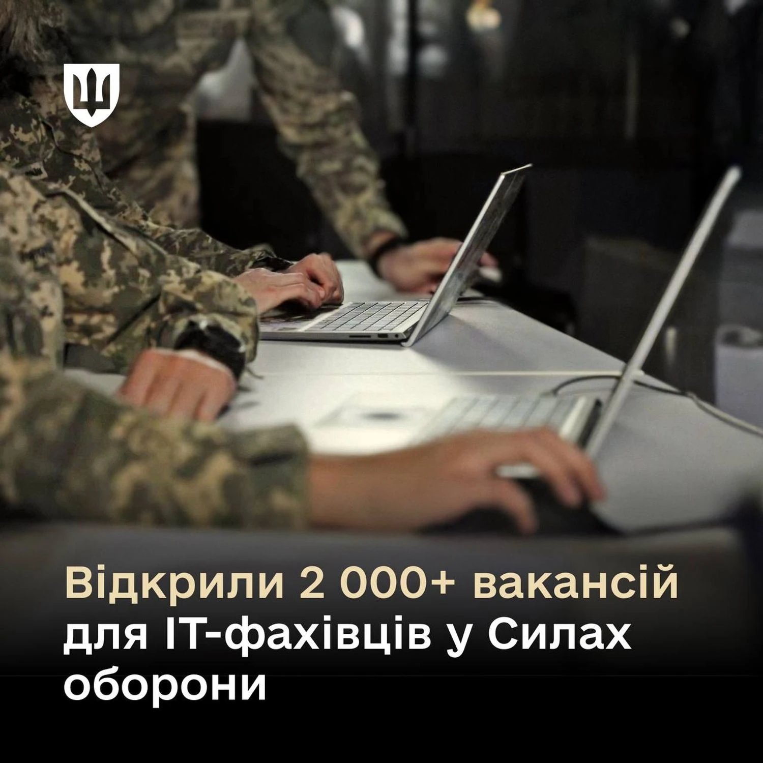В Силах обороны открыли более 2000 вакансий для IT-специалистов
