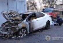 В Одессе задержали поджигателя автомобилей, — ФОТО
