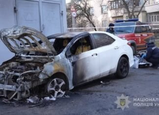 В Одессе задержали поджигателя автомобилей, — ФОТО