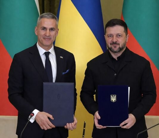 Украина и Болгария подписали 10-летнее соглашение по безопасности
