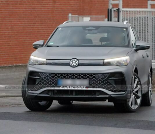 Самый быстрый Volkswagen Tiguan рассекретили до презентации (фото)