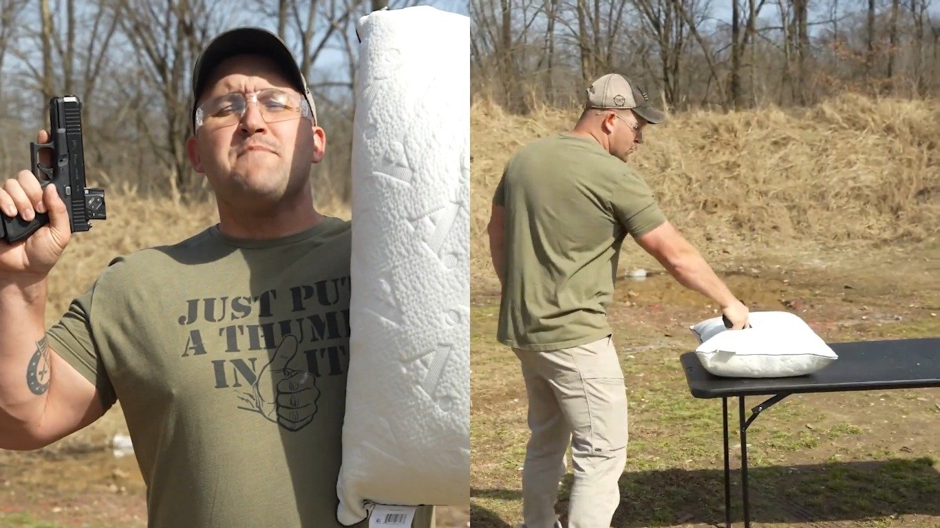 Мужчина проверил миф о подушке в качестве глушителя: результаты его поразили (видео)