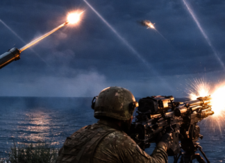 Над Одесской областью сбили шесть шахедов: как отработали пограничники, — ВИДЕО