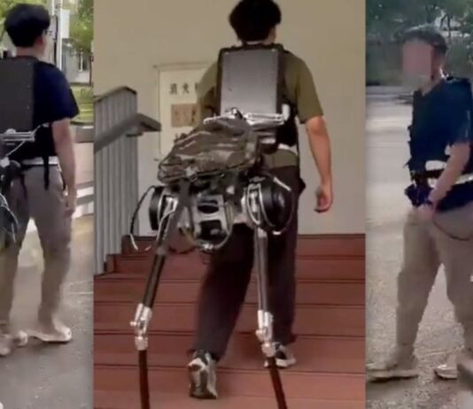 В Китае создали робота, который превращает человека в кентавра: зачем (фото)