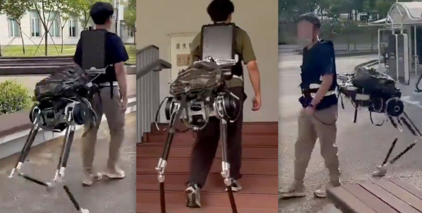 В Китае создали робота, который превращает человека в кентавра: зачем (фото)