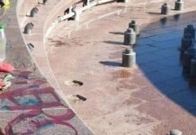 В Одессе вандалы изуродовали самый большой фонтан города, — ФОТО