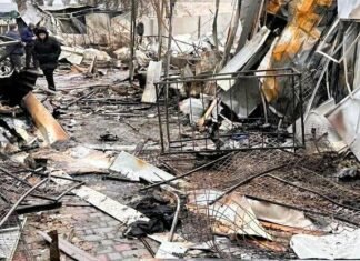 Обстрел рынка в Одессе: экологи насчитали десятки тонн продуктов горения