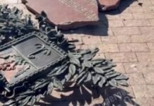 В Одессе неизвестные повредили Александровскую колонну, — ВИДЕО