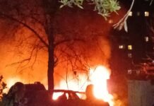 Россияне атаковали Сумы «Шахедами»: повреждены жилые дома и медучреждение (видео)