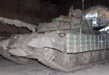 ВСУ продолжают использовать редкие словенские танки M-55S, которых Украина получила всего 28
