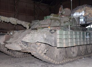 ВСУ продолжают использовать редкие словенские танки M-55S, которых Украина получила всего 28