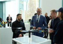 Германия и Украина будут развивать совместное производство дронов — Мерц