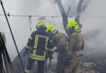 Едва не опрокинулось на дома: под Одессой произошел пожар