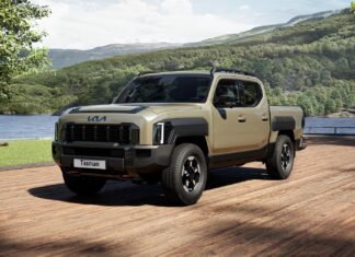 На украинский рынок выйдет первый рамный пикап Kia с необычным дизайном (фото)